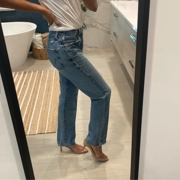 VINTAGE Levi’s 501 Men’s/Women's Blue Jeans - perfectly distressed! - Picture 4 of 12